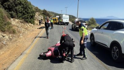 Bodrum’da motosiklet kazası: 1 ölü
