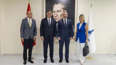 Tugay, İEF’de Belarus ve Hırvatistan heyetlerini ağırladı