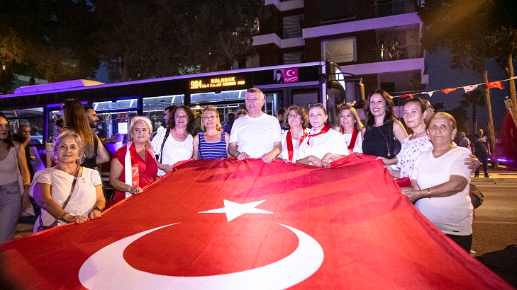 Güzelbahçe’de 30 Ağustos Coşkusu