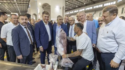 Balıkçılar “Vira Bismillah” dedi, Tugay siftah yaptı