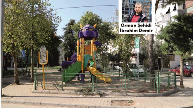 Ödemiş’te Yangın Şehitleri Parklarda Yaşayacak