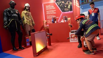 İEF’de sanal gerçeklikle yangın tatbikatı