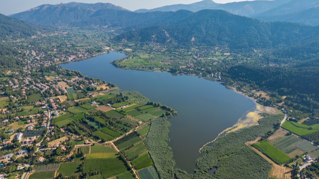 Gölcük Gölü’nde doğa ve huzur bir arada