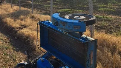 Manisa’da Sepetli Motosiklet Devrildi: 1 Ölü