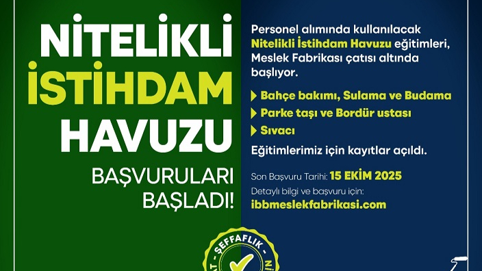 İzmir Büyükşehir’den Nitelikli İstihdam Havuzu Dönemi