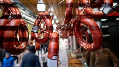 İzmirli sucukta 'dil ve kalp' bulundu