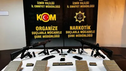İzmir’de Uyuşturucu ve Silah Operasyonu: 7 Tutuklama