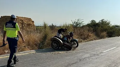 Kamyonetle Çarpışan Motosiklet Sürücüsü Hayatını Kaybetti
