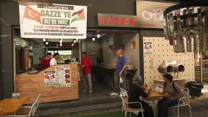 İzmir Restoranı Gelirini Gazze’ye Bağışlıyor