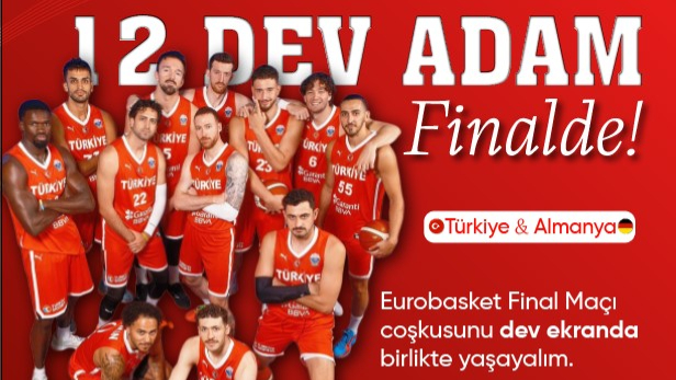 12 Dev Adam Final Coşkusunu Bornova’da Yaşatacak