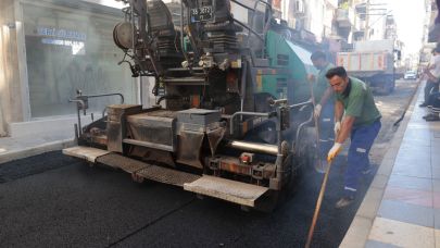 Konak’ta Asfalt Çalışmaları Hız Kesmiyor