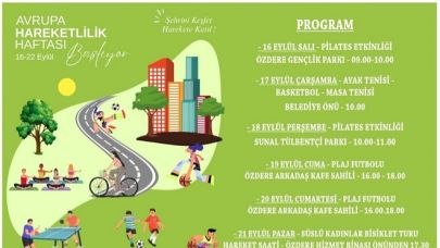 Menderes’te Avrupa Hareketlilik Haftası Coşkusu