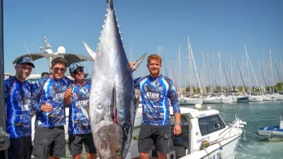 Dev Orkinos Tuna Masters Teos’a Damga Vurdu