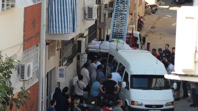 Aydın’da 310 Kilo Kişinin Cenazesi Asansörle Çıkarıldı