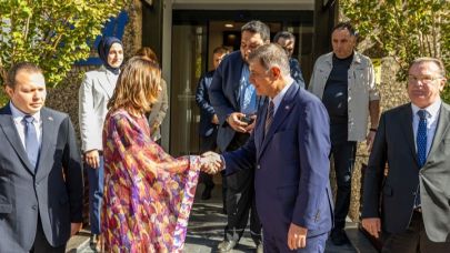 Arjantin Başkonsolosu Vivas’tan Başkan Tugay’a Ziyaret