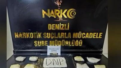 Denizli’de yolcu otobüsünde 4 kilo 420 gram metamfetamin yakalandı