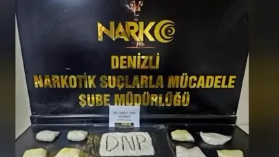 Denizli’de yolcu otobüsünde 4 kilo 420 gram metamfetamin yakalandı