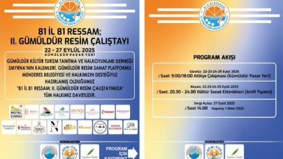 81 İlden 81 Ressam Menderes’te Buluşuyor