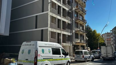 Uşak’ta inşaatta düşen kişi hayatını kaybetti
