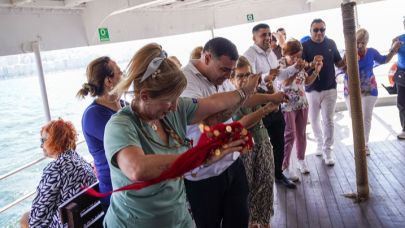 Büyükşehir’den “çınar”lara keyifli Körfez turu