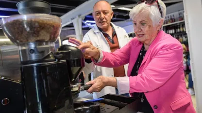 İleri yaş bireyler kahve ustalığına adım attı