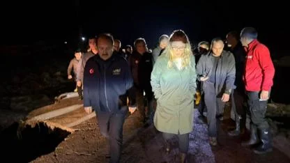 AK Partili Çankırı, Selde Kaybolan Kaptanoğlu Ailesini Ziyaret Etti