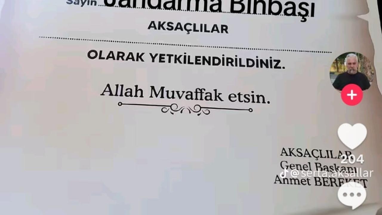 AKSAÇLILAR Derneği’nden sahte yetki belgesi uyarısı