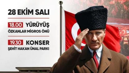 Başkan Önal’dan 29 Ekim Yürüyüşüne Davet