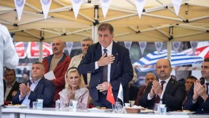 Başkan Tugay 12. Balkan Şenliği’ni açtı
