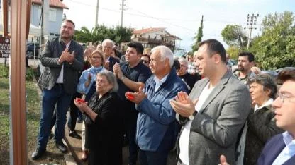 Cemal Yetginer’in Adı Urla’da Ölümsüzleşti