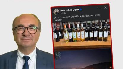 CHP'li Başkanın cuma mesajında alkol skandalı