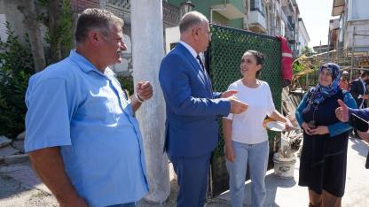 Gaziemir Belediyesi’nden yangın mağdurlarına destek eli
