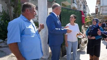 Gaziemir Belediyesi’nden yangın mağdurlarına destek eli