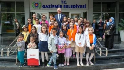 Gaziemirli Çocuklardan Suya Dikkat Çeken Resimler