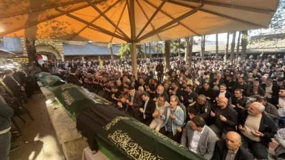 Gebze’de yıkılan binada hayatını kaybeden Bilir ailesine son veda