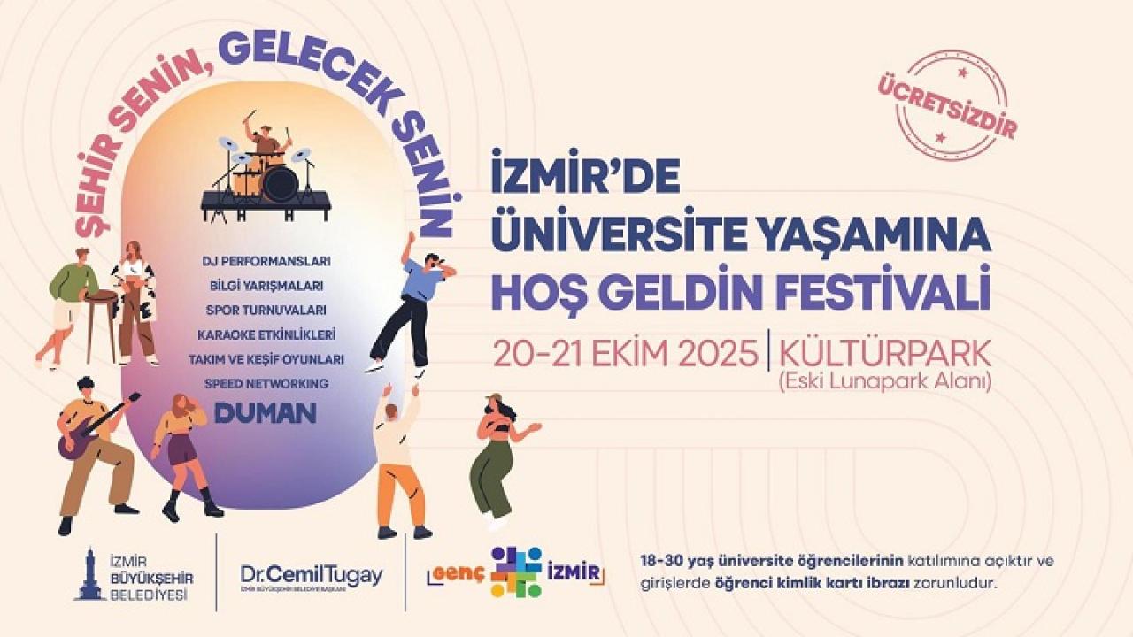 İzmir Büyükşehir’den Üniversitelilere Festival Hediyesi