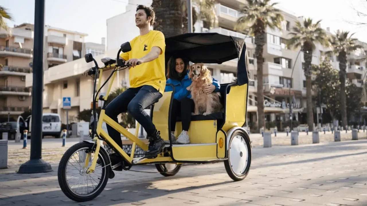 İzmir’de bisiklet taksi dönemi başlıyor