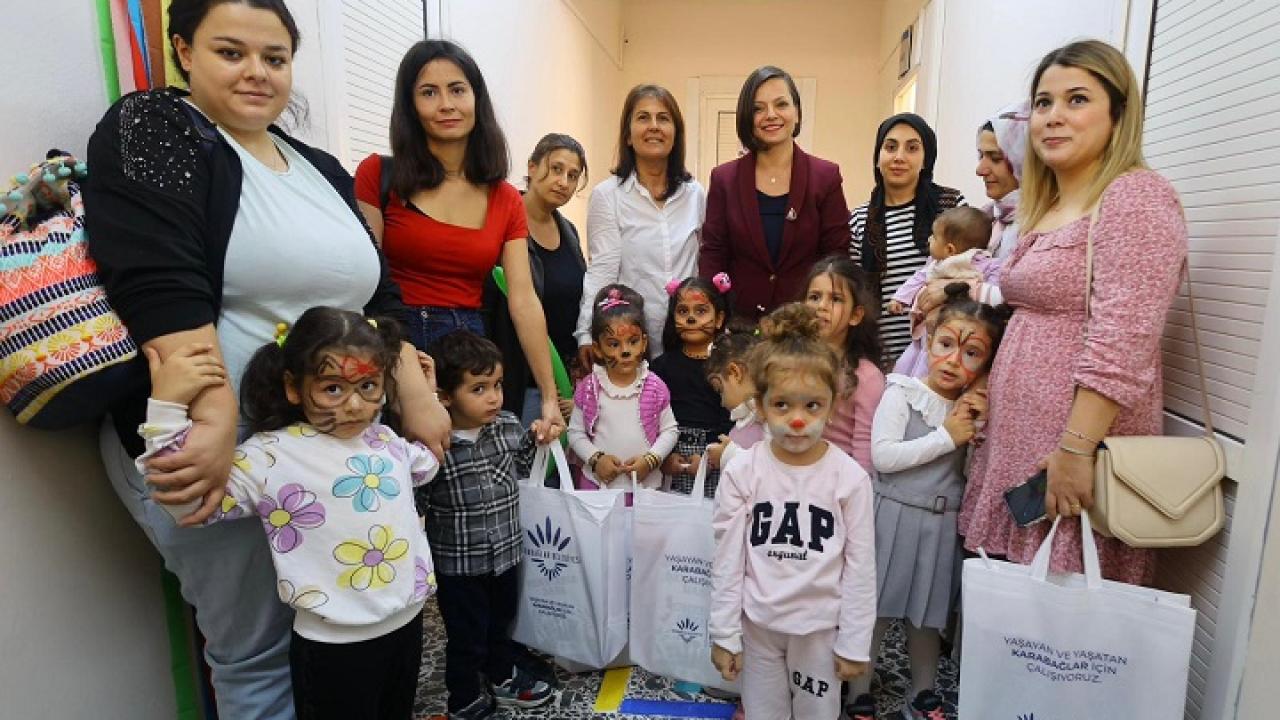 Karabağlar’da çocuklara oyunla öğrenme alanı