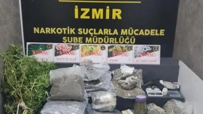 Karabağlar’da zehir tacirine baskın: