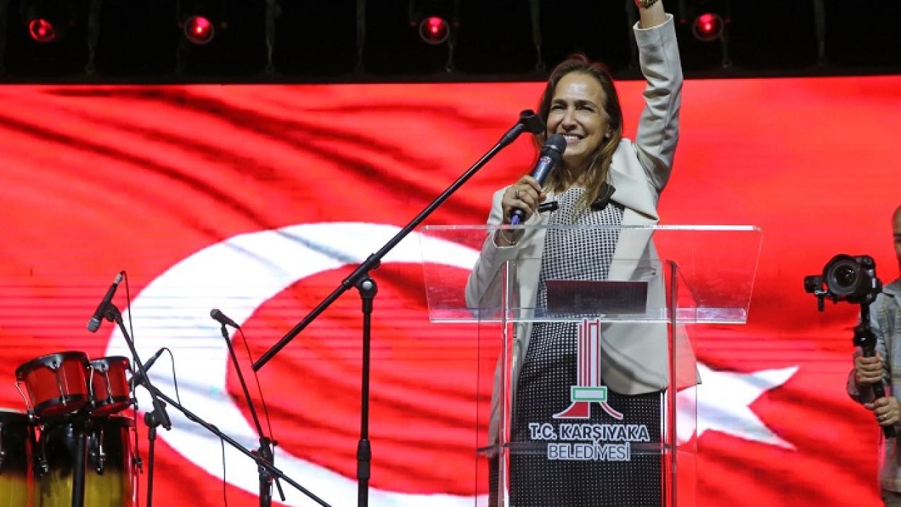 Karşıyaka, 102. Yıl Cumhuriyet Coşkusunu Yaşadı