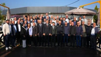 Kemalpaşa Protokolü Muhtarlarla Bir Araya Geldi