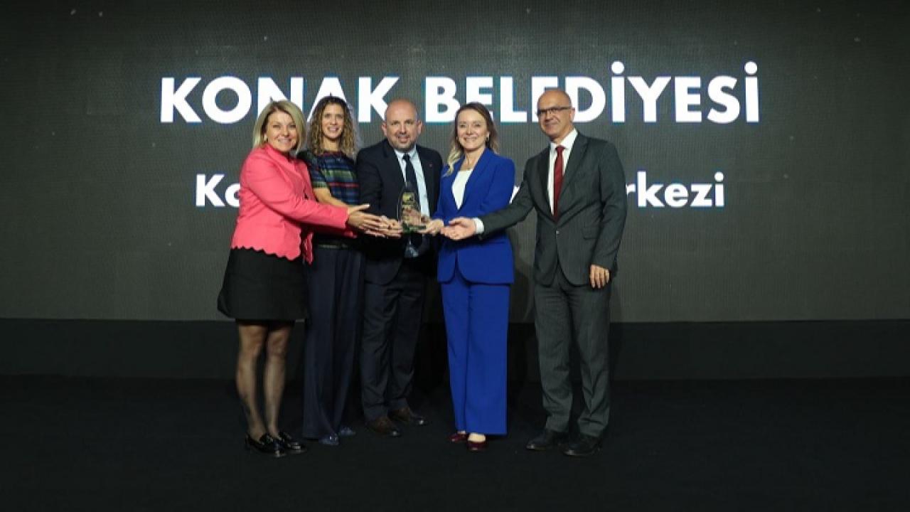Konak Belediyesi’ne “sürdürülebilir iş birliği” ödülü