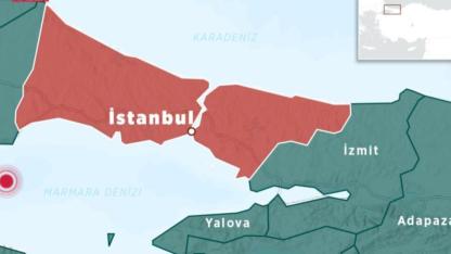 Marmara’da 5 Büyüklüğünde Deprem