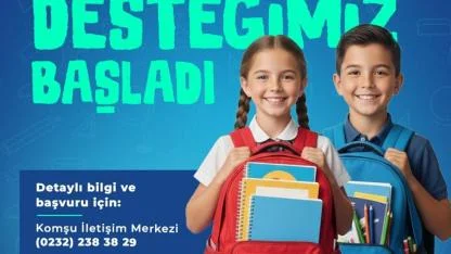Narlıdere Belediyesi’nden Öğrencilere Eğitim Desteği