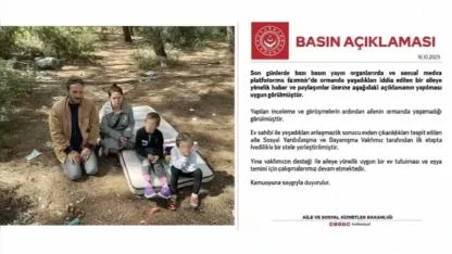 “Ormanda yaşayan aile”olayında gerçek farklı çıktı