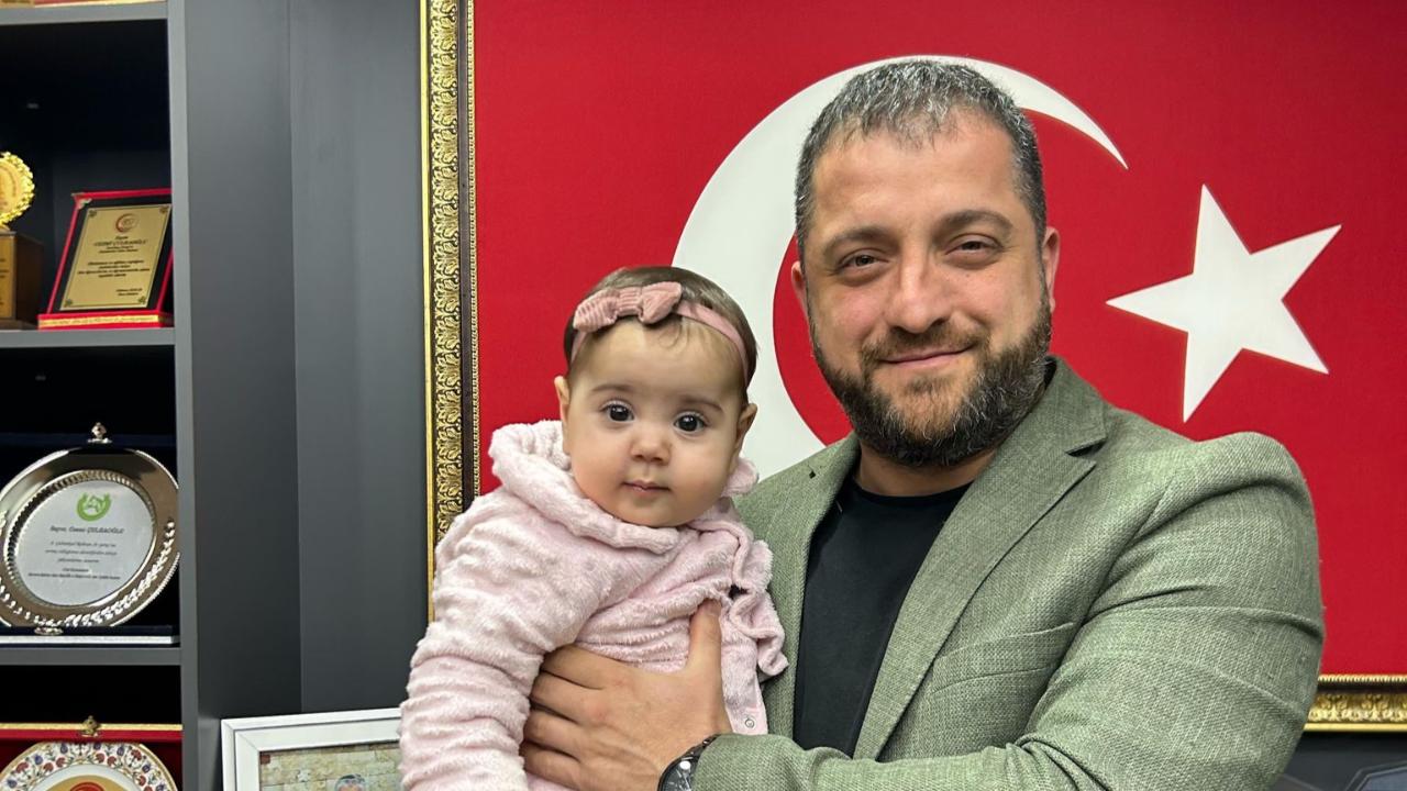 Pınarbaşı Esnafı SMA Hastası Esma Bebek’i Hayaline Kavuşturdu