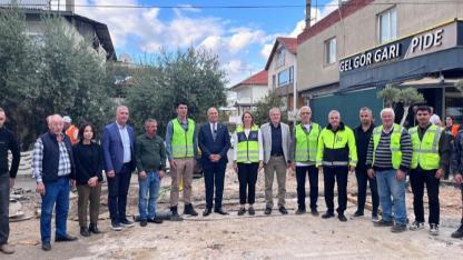 Sarnıç’ta Dev İçme Suyu Projesi Hızla İlerliyor