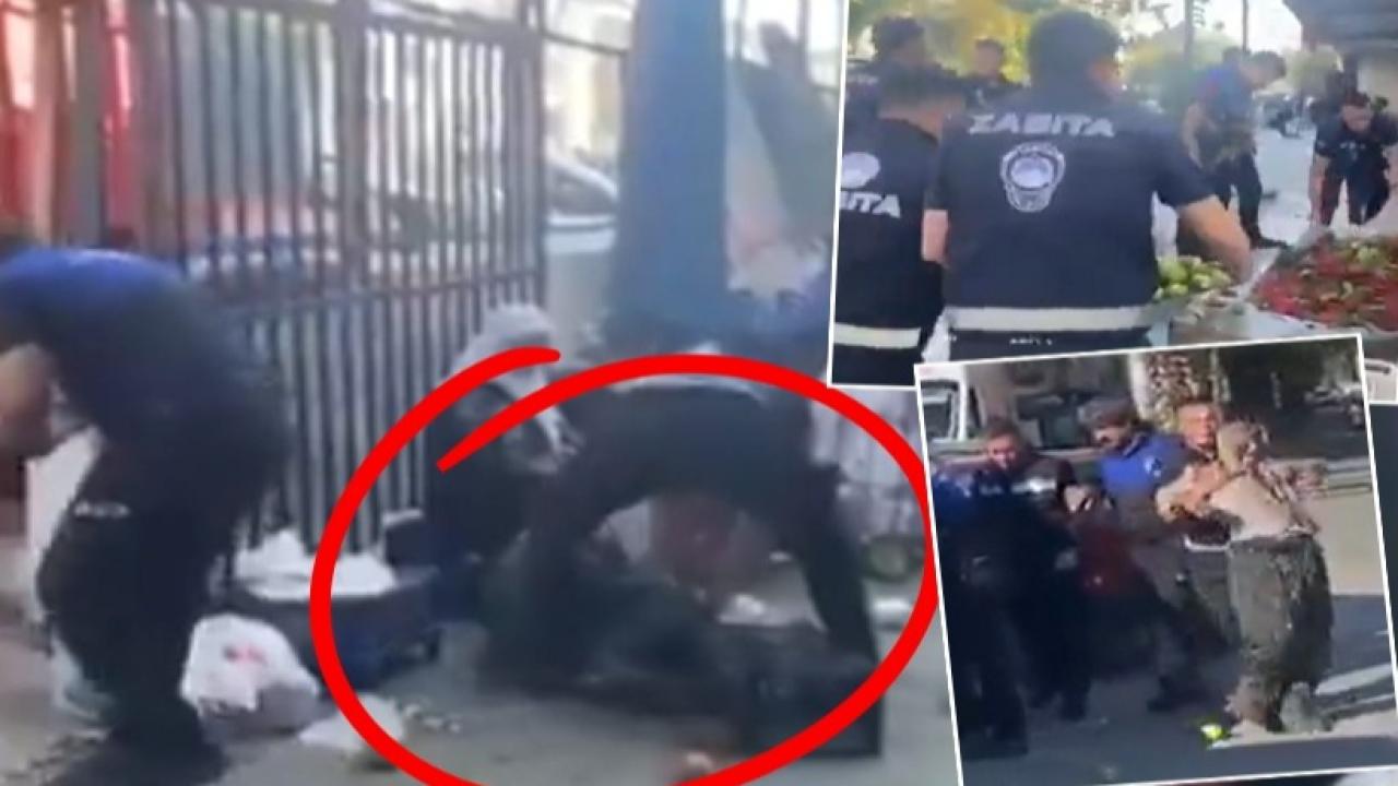 Turgutlu’da zabıtadan seyyar satıcı kadına sert müdahale!