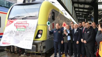 24. İyilik Treni Afganistan’a Uğurlandı