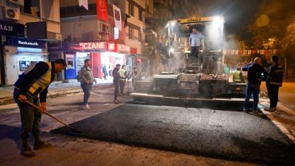 Başkan Eşki’den Gece Mesaisi
